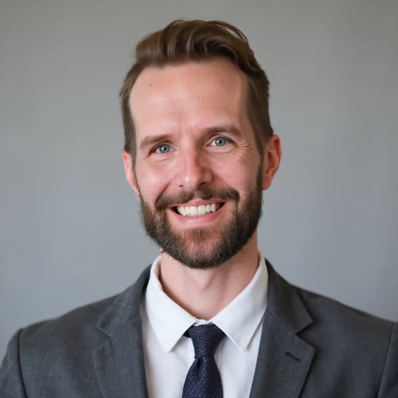 Professional AI-generated headshot created with ProShotsAI free tool