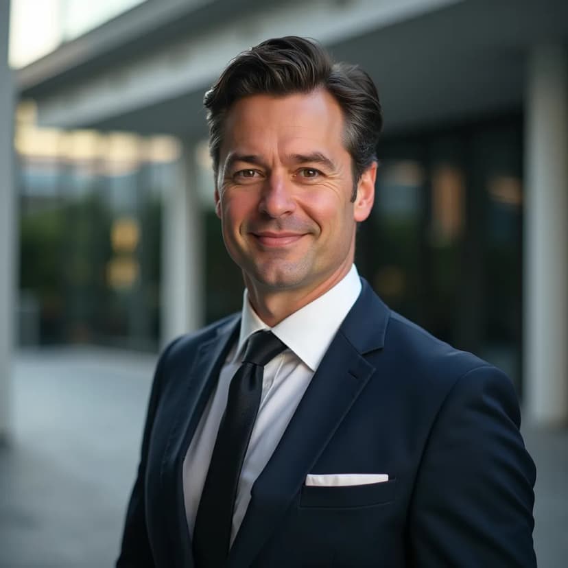 Bold creative headshot