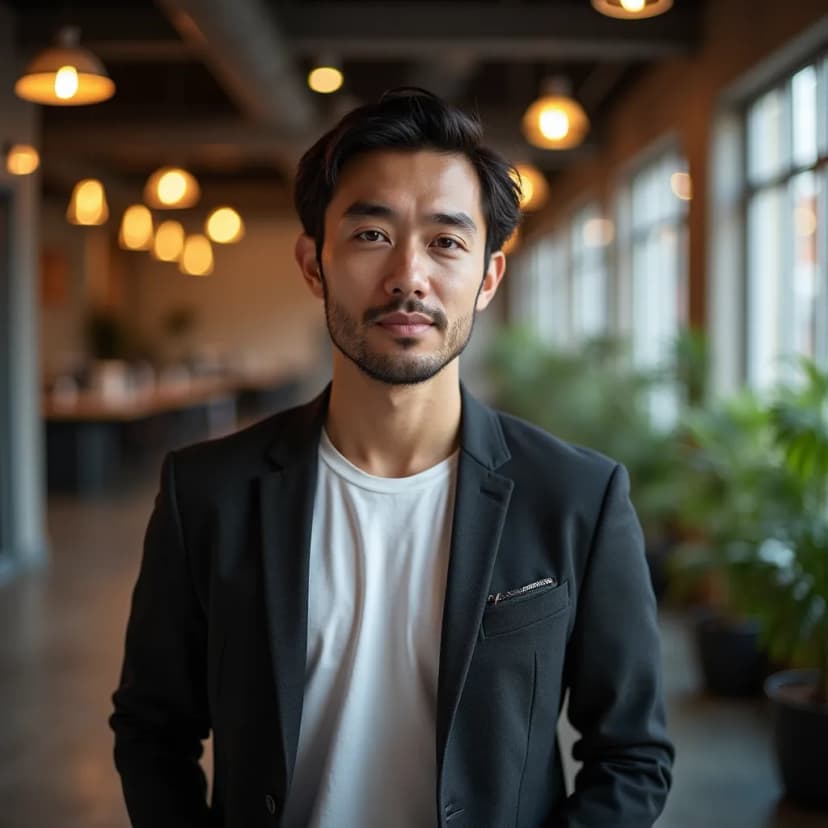 Outdoor dating profile photo