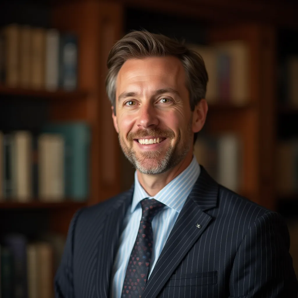 Casual AI headshot example